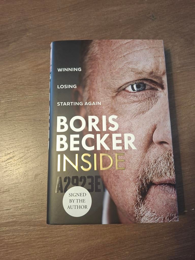 Boris Becker Inside - Gesigneerd exemplaar, Boeken, Ophalen of Verzenden, Nieuw, Boris Becker, Sport