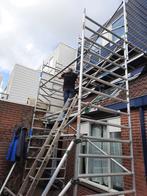 Te Huur steiger, Doe-het-zelf en Verbouw, Steigers, Ophalen of Verzenden, Zo goed als nieuw, Rolsteiger of Kamersteiger, 5 meter of hoger