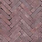 Aanbieding gebakken waalformaat klinkers Rivaton paars/rood, Niet ingevuld, Keramiek, Nieuw, Ophalen of Verzenden