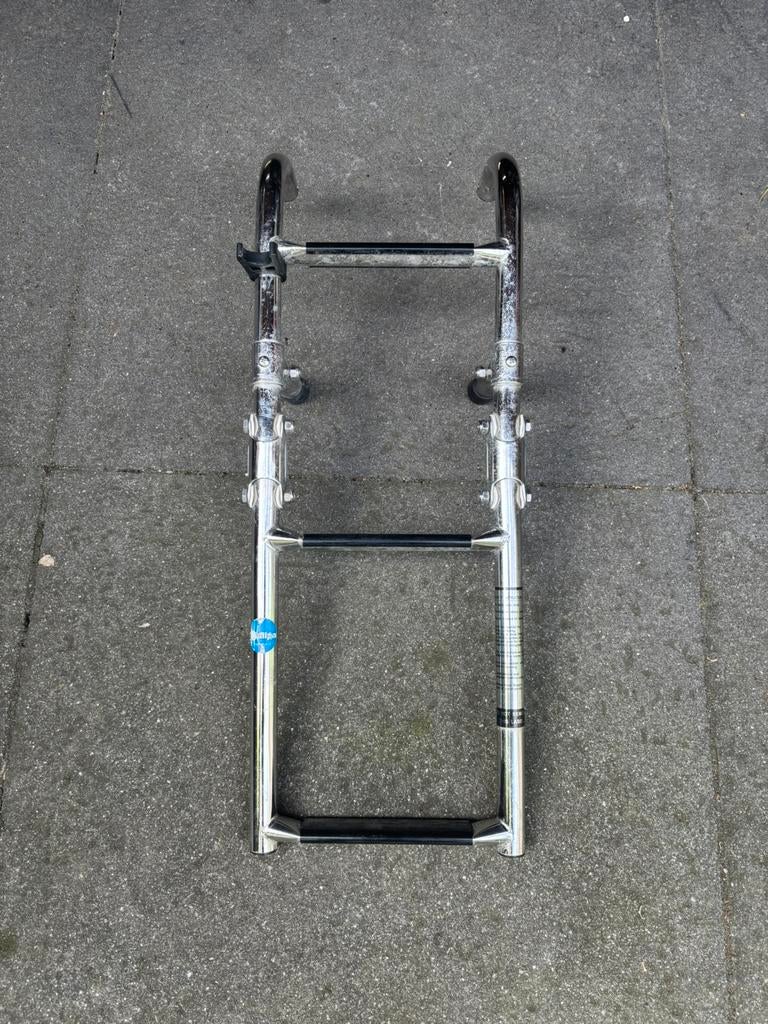 Rvs zwemtrap 3 tree, Ophalen of Verzenden