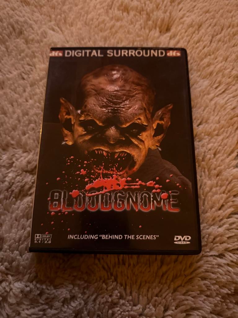 Bloodgnome DVD - Horrorfilm met 'Behind the Scenes', Vanaf 16 jaar, Ophalen of Verzenden, Gebruikt, Overige genres