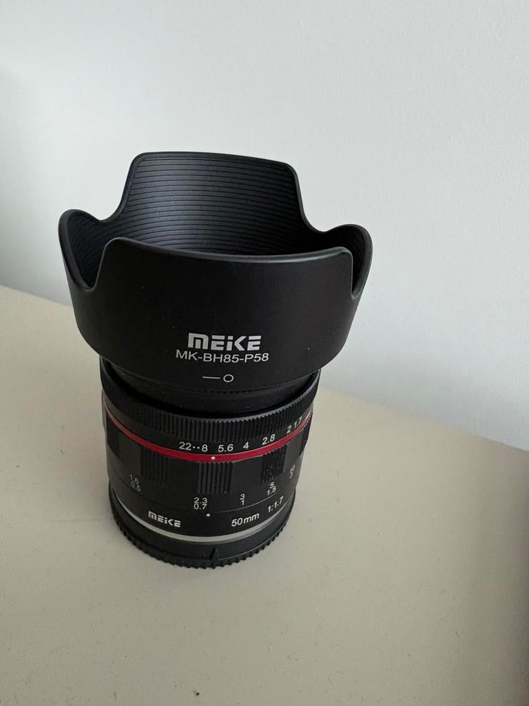 Portretlens 50mm 1:1.7, Ophalen of Verzenden, Zo goed als nieuw, Standaardlens