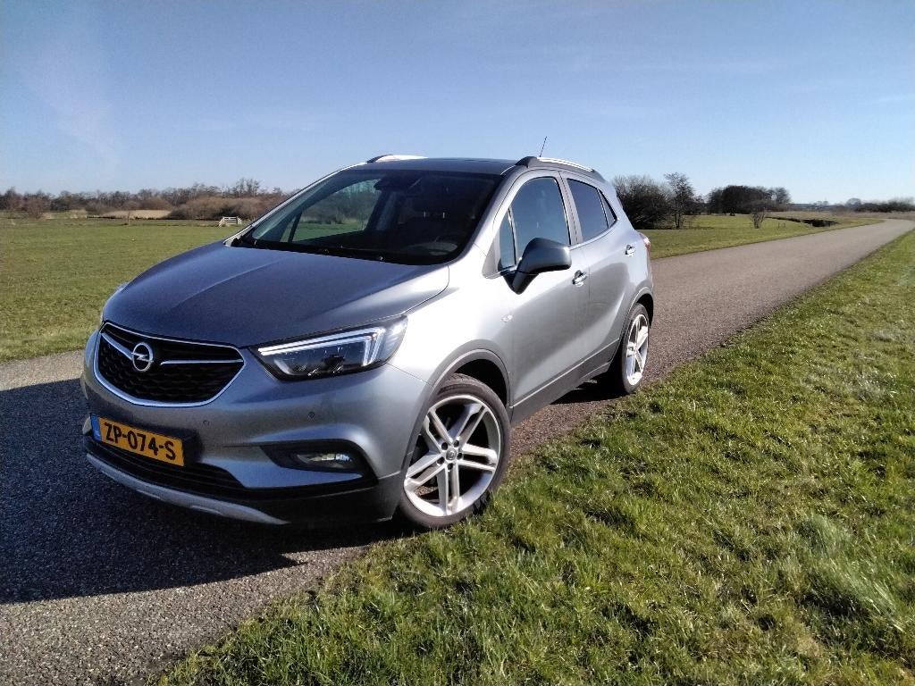 Opel MokkaX 1.4 Turbo 140pk Start/stop 2019 Grijs, Auto's, Voorwielaandrijving, Leder, 1200 kg, Handgeschakeld