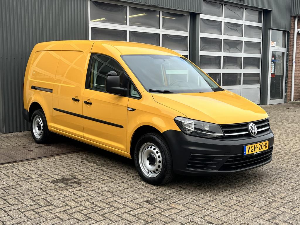 Volkswagen Caddy 2.0 TDI L2H1 Maxi Airco Cruise controle Tre, Stof, Gebruikt, Volkswagen, Bedrijf