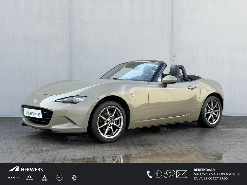 Mazda MX-5 1.5 SkyActiv-G 132 Exclusive-Line / Cabrio / BOSE, Auto's, Mazda, Achterwielaandrijving, Gebruikt, Euro 6, 4 cilinders