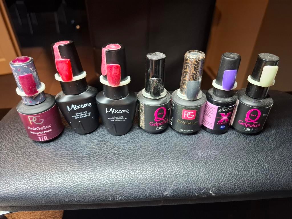 Gellak, Sieraden, Tassen en Uiterlijk, Uiterlijk | Cosmetica en Make-up, Ophalen of Verzenden, Zo goed als nieuw, Overige kleuren