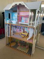 KidKraft Kaylee poppenhuis met meubeltjes en werkende lift!, Ophalen, Gebruikt, Poppenhuis