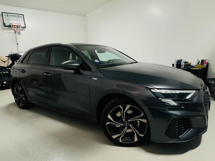 Audi A3 Sportback 40 TFSI e 2x S-Line CarPlay 2024 grijs, Auto's, Audi, Bedrijf, A3, Aangepast voor mindervaliden, ABS, Achteruitrijcamera