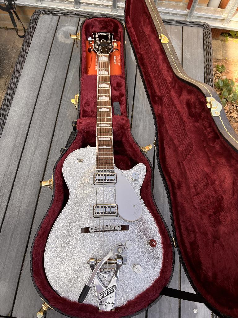 Gretsch G6129T-89 Vintage Select Silver Jet, Muziek en Instrumenten, Snaarinstrumenten | Gitaren | Elektrisch, Ophalen, Zo goed als nieuw