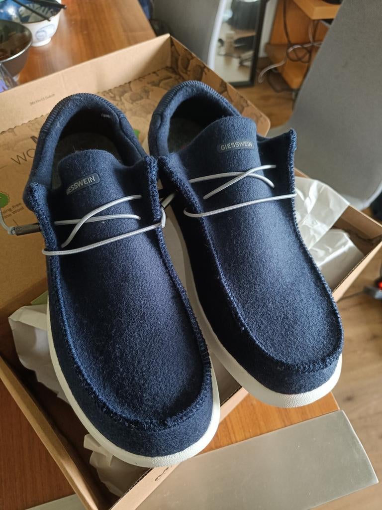 Giesswein Wool Moccasins Men size EU46, Ophalen of Verzenden, Nieuw