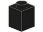 Lego Stenen 5x 1x1 Vierkant Zwart 3005 (NIEUW), Ophalen of Verzenden, Nieuw, Losse stenen, Lego