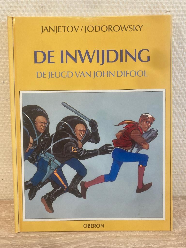 Janetjov Jodorowsky de jeugd van John Difool 1 de inwijding, Eén stripboek, Ophalen of Verzenden, Zo goed als nieuw