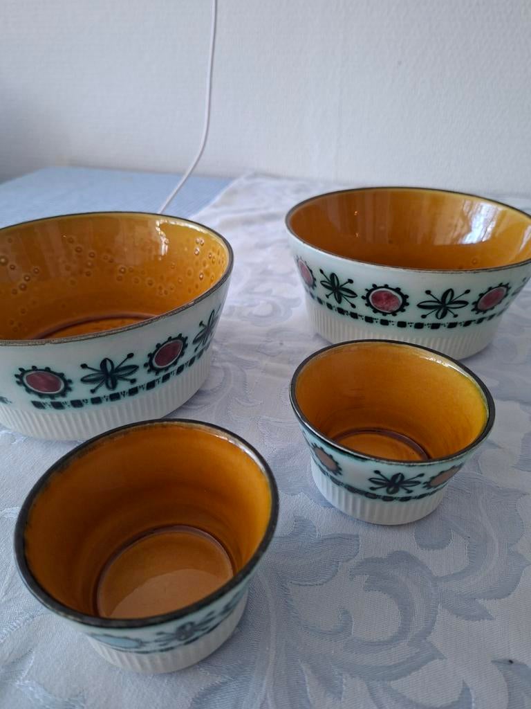 Goede wagen schaaltjes, Tuin en Terras, Bloempotten, Ophalen of Verzenden, Rond, Minder dan 25 cm, Minder dan 40 cm