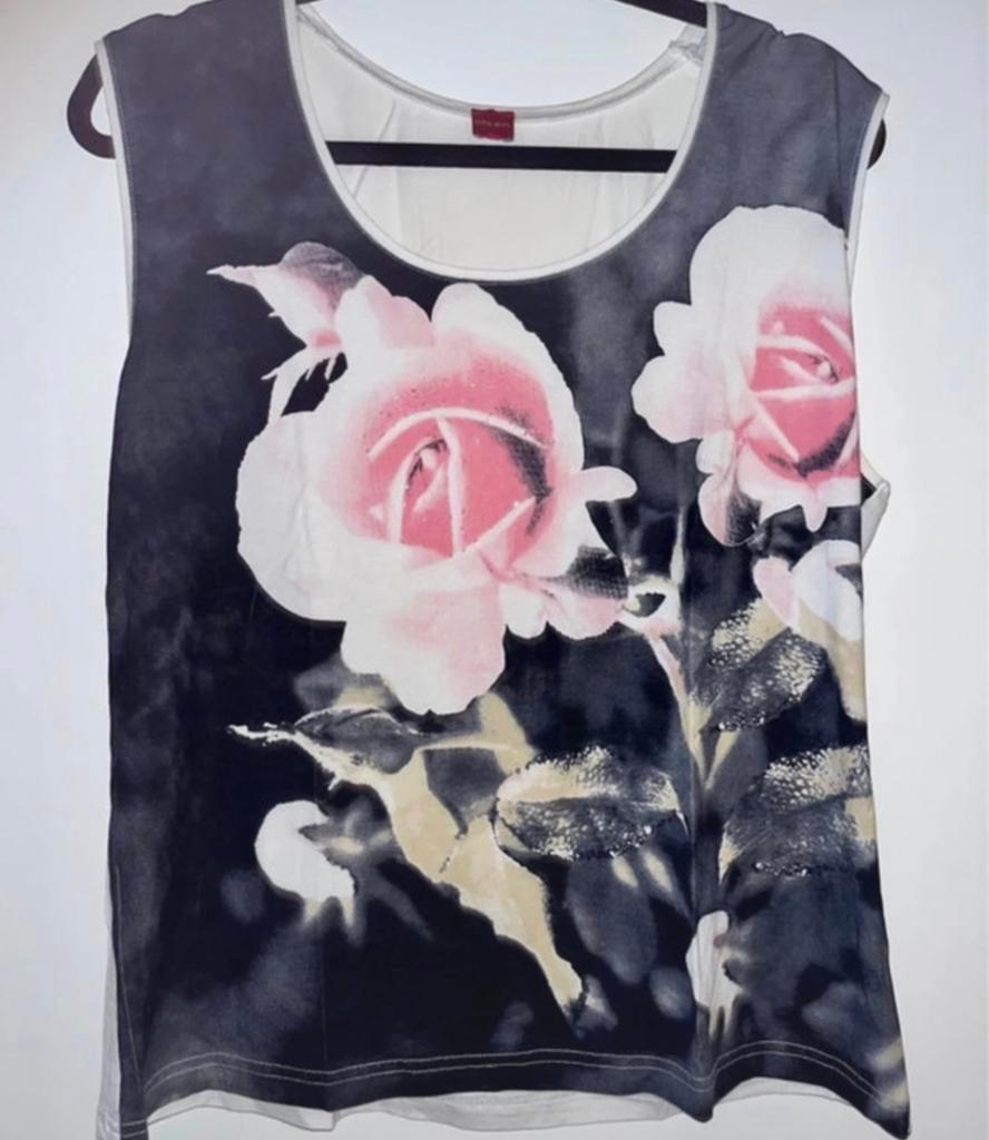 Olsen dames top met glitters maat 3XL/46, Ophalen of Verzenden, Zo goed als nieuw, Maat 46/48 (XL) of groter, Zonder mouw