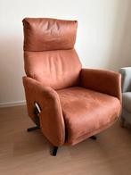 Comfortabele relaxfauteuil met elektrische bediening, Huis en Inrichting, Fauteuils, Ophalen, Gebruikt, Stof, 75 tot 100 cm
