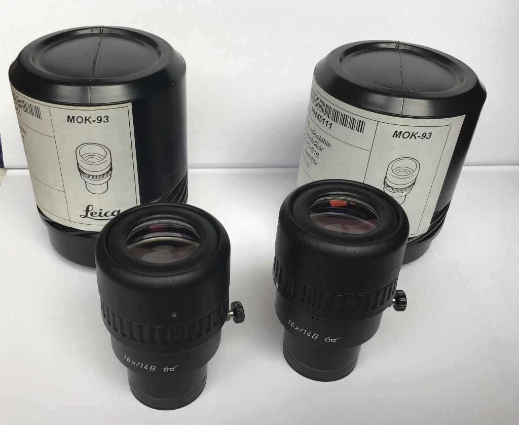 Leica oculair stereomicroscoop 16x verstelbaar Nieuw! 2x, Audio, Tv en Foto, Optische apparatuur | Microscopen, Ophalen of Verzenden