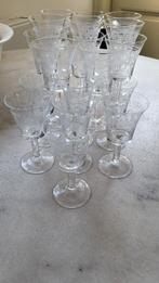 Antieke glazenset  18 stuks, Ophalen of Verzenden