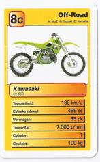 Mk 6c motorkaartje Kawasaki kx500, Ophalen of Verzenden, Zo goed als nieuw, Auto's