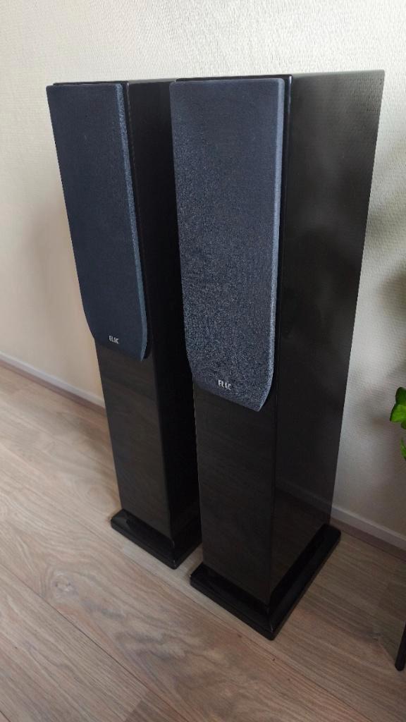 ELAC luidsprekers (2x FS247), Audio, Tv en Foto, Luidsprekers, Gebruikt, Front, Rear of Stereo speakers, 120 watt of meer, Overige merken
