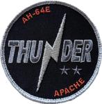 Hawkeyes, Thunder en Havoc Flight patches - AH-64E 301 SQN, Ophalen of Verzenden, Nieuw, Overige typen