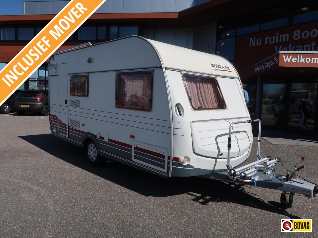 Home-Car Racer Trophy 43 TMF ZEER NETJES! LOSSE LUIFEL, Caravans en Kamperen, Caravans, Home-car, Schokbreker, Overige typen, Treinzit