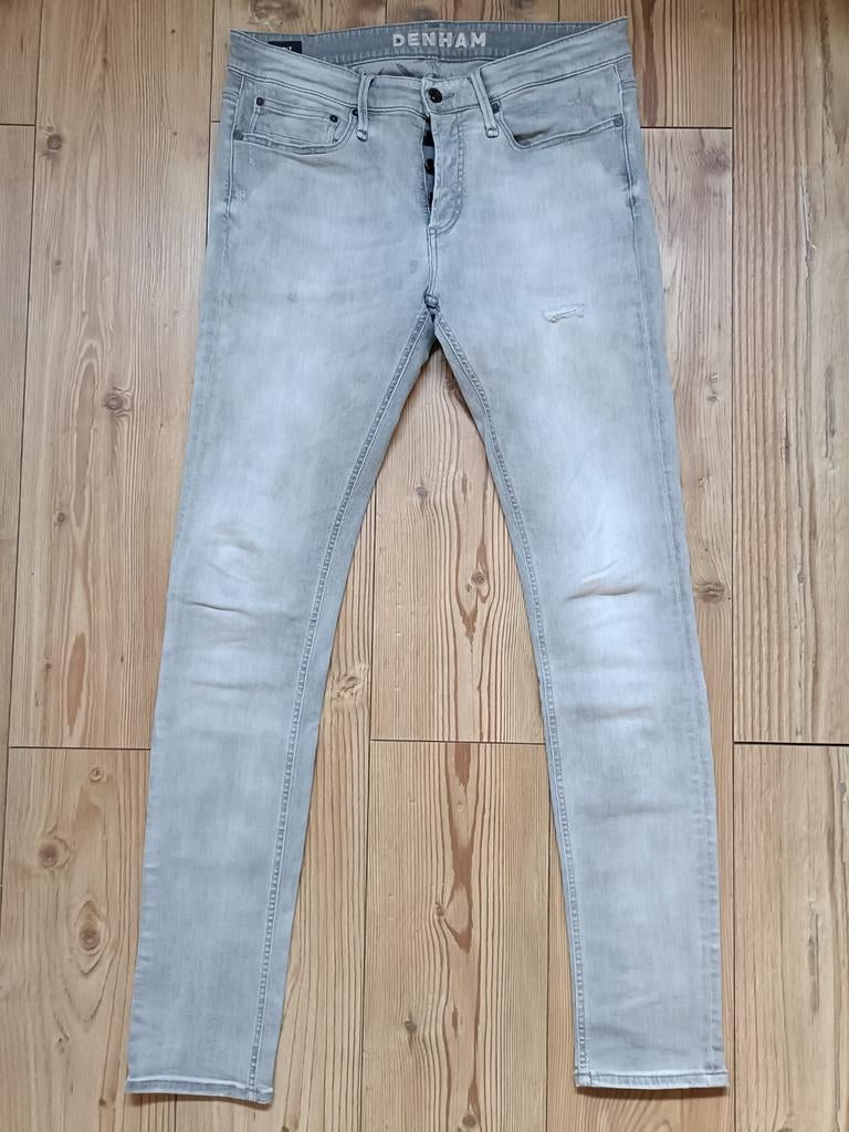Denham Bolt maat 33-34, Kleding | Heren, Spijkerbroeken en Jeans, Ophalen of Verzenden, Grijs, W33 - W34 (confectie 48/50)