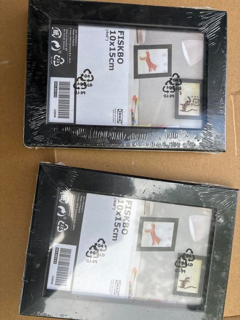 22 stuks Fiskbo fotolijstjes van Ikea 10x15cm, Audio, Tv en Foto, Fotografie | Fotolijsten, Ophalen of Verzenden, Nieuw