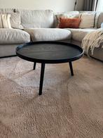 WOOOD bijzettafel Mesa L rond zwart - 60 cm, Ophalen, Minder dan 45 cm, Rond, 55 tot 75 cm