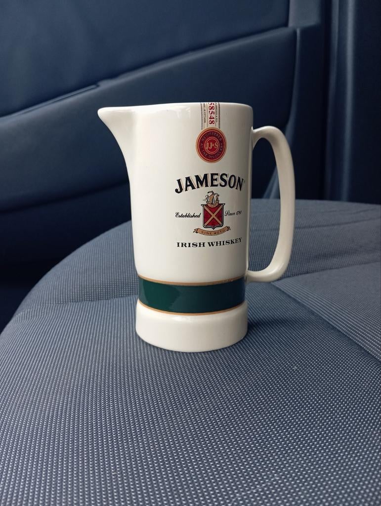 Vintage jaren 80?Jameson Irish Whiskey waterkan / schenkkan, Keramiek, Overige typen, Ophalen of Verzenden, Zo goed als nieuw