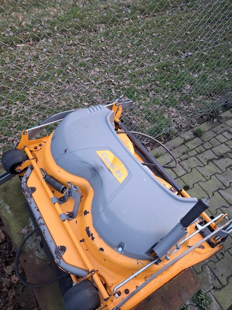 Stiga Combi 85 maaidek - Gebruikt, voor onderdelen, Tuin en Terras, Grasmaaiers, Gebruikt, 50 cm of meer, Cirkelmaaier, Ophalen of Verzenden