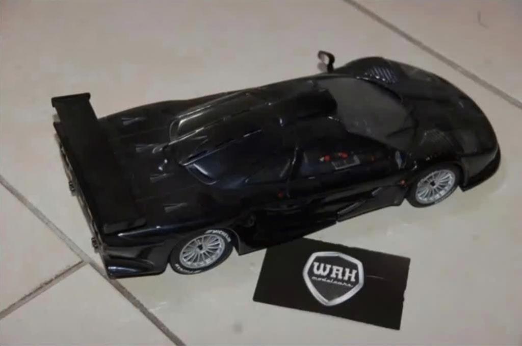 1:18 MCLAREN GTR LONGTAIL zwart no box UT models WRH, Hobby en Vrije tijd, Modelauto's | 1:18, Verzenden, Zo goed als nieuw, Auto