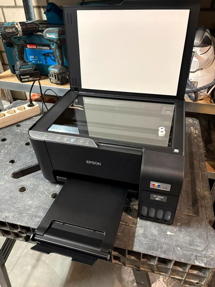Epson EcoTank ET-2862 All-in-One Printer, Computers en Software, Printers, Zo goed als nieuw, All-in-one, Inkjetprinter, Kleur printen