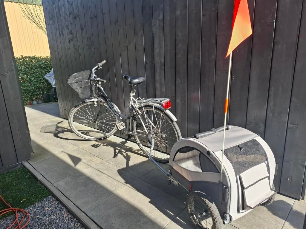 Hondenkar, 56 cm of meer, Ophalen of Verzenden, Zo goed als nieuw