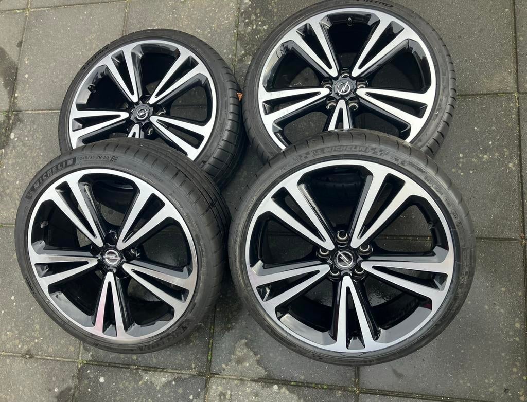20 19 inch velgen Opel Astra Zafira Insignia B banden 5x115, Auto-onderdelen, Banden en Velgen, Banden en Velgen, Zomerbanden