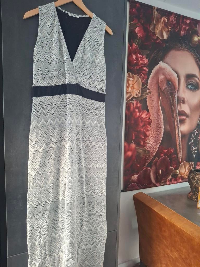 Love2wait positiejurk maat L, Kleding | Dames, Ophalen of Verzenden, Zo goed als nieuw, Zwart, Jurk