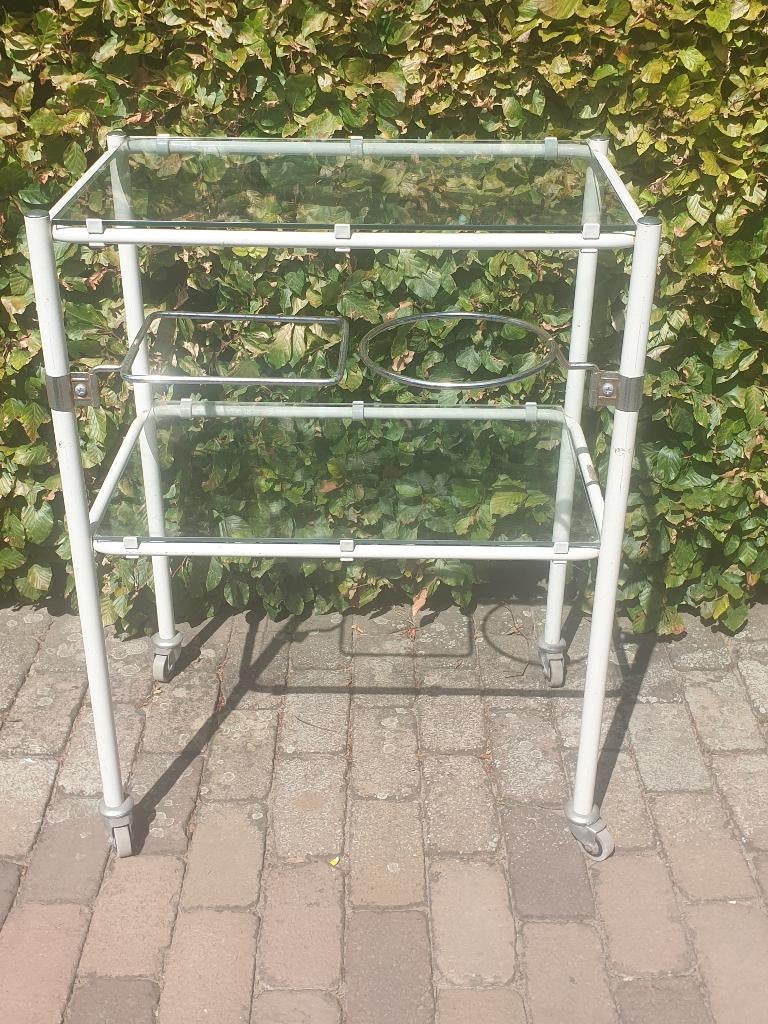 Industriële  Ziekenhuis- dokterstrolley., Antiek en Kunst, Ophalen