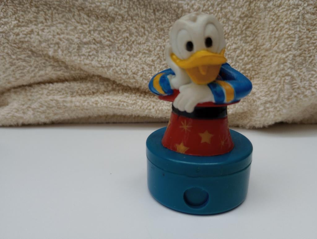 Donald Duck puntenslijper retro, Verzamelen, Disney, Gebruikt, Overige typen, Donald Duck, Ophalen