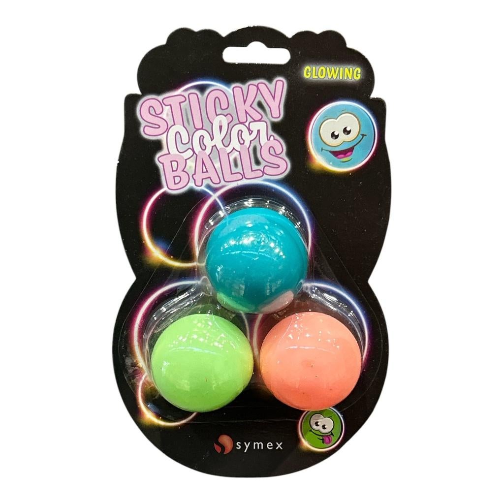 Partij sticky balls 3 stuks op blister, ., Nieuw, Ophalen of Verzenden, .