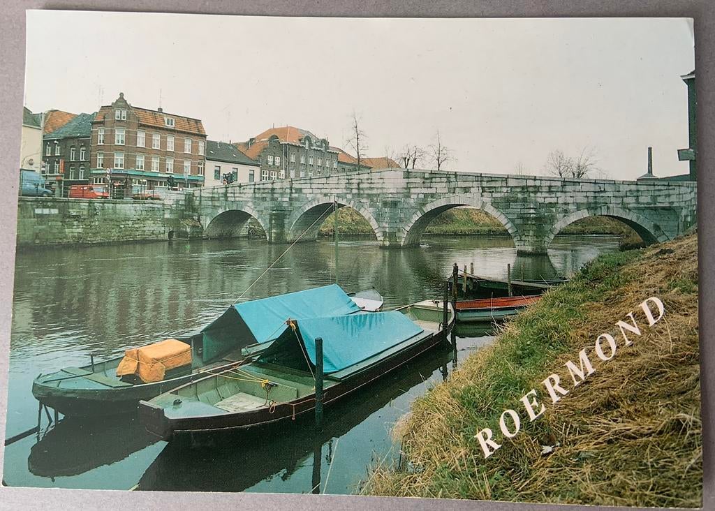 Roermond, de stenen of Maria Theresiabrug, Ophalen of Verzenden, Ongelopen, Limburg