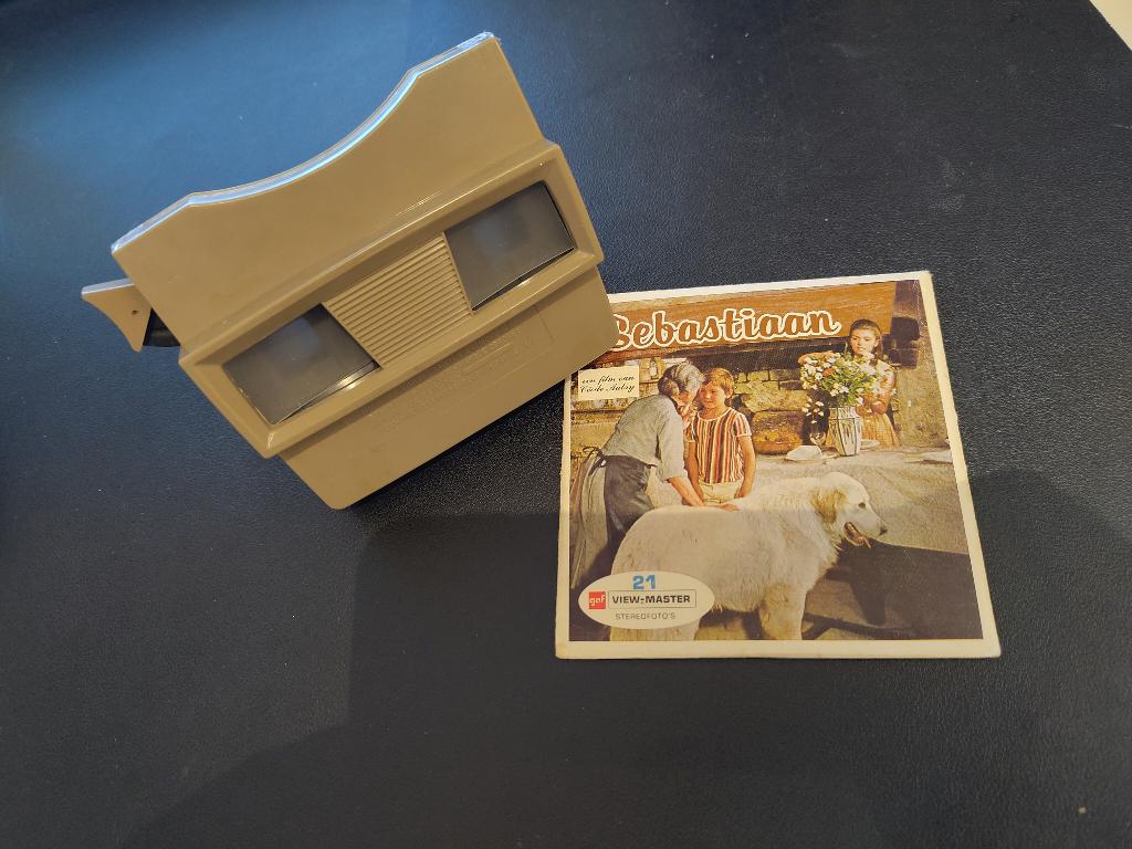 Viewmaster met schijfjes origineel retro, Ophalen of Verzenden, Gebruikt