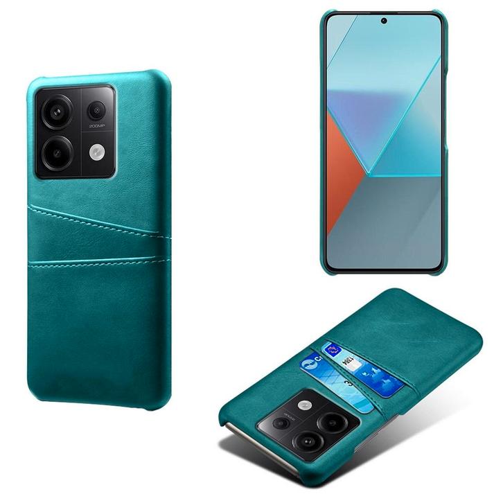 Back Cover + Screenprotector voor Xiaomi Poco X6 _ Groen, Telecommunicatie, Mobiele telefoons | Hoesjes en Frontjes | Overige merken