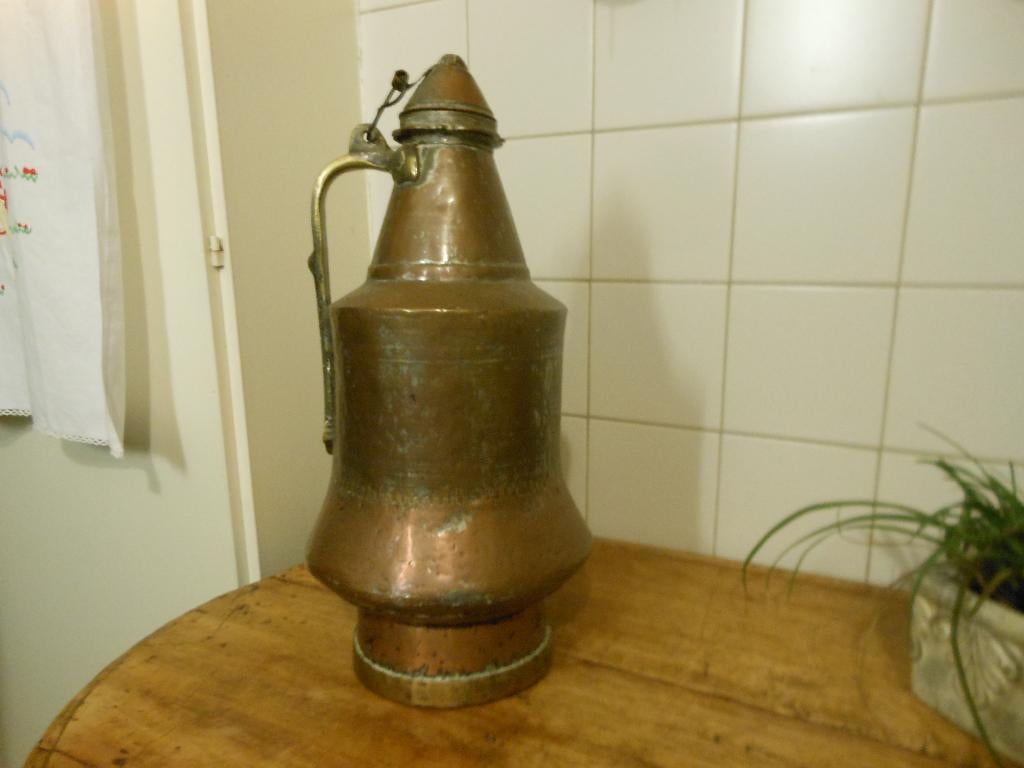 koperen kan legering, Antiek en Kunst, Ophalen