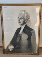 Jan Toorop fotogravure van koningin Emma  gesigneerd 1923, Ophalen of Verzenden