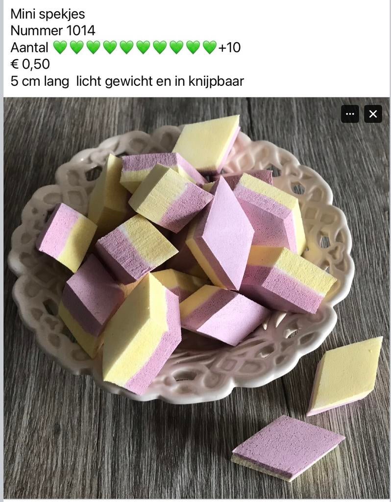 Div decoratie nep snoep snoepjes DEEL 1, Huis en Inrichting, Ophalen, Nieuw