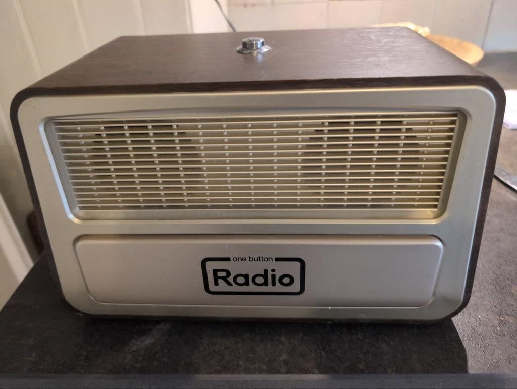 Retro Radio voor Dementie - Eenvoudige Bediening, Audio, Tv en Foto, Radio's, Nieuw, Radio, Ophalen