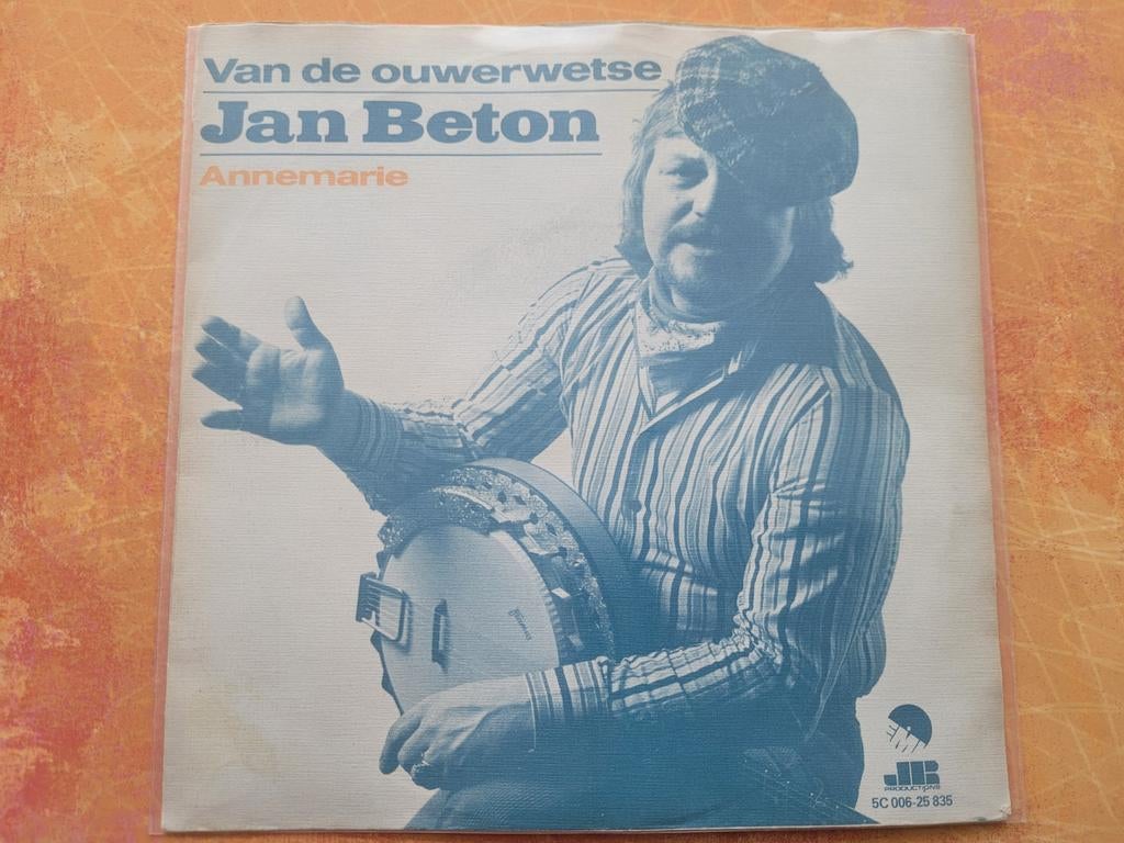 Jan Beton - Van de ouwerwetse  - Annemarie, Ophalen, Zo goed als nieuw, Overige formaten, Levenslied of Smartlap