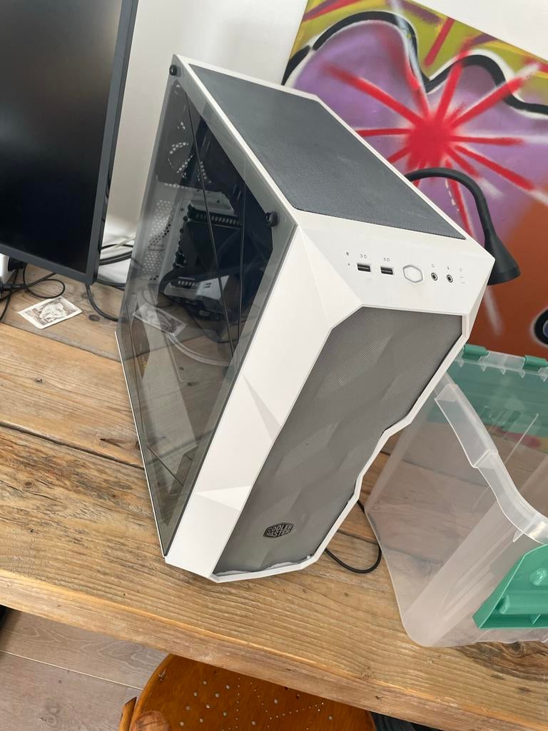 Gaming PC - RTX 3070 FE, Ryzen 5 3600, Cooler Master, Ophalen, Gebruikt, Gaming, SSD