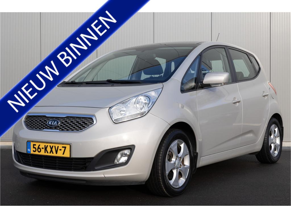 Kia Venga 1.6 | TREKHAAK | PANORAMADAK | NL AUTO | NAP, Auto's, Kia, Euro 5, 15 km/l, 4 cilinders, Leder en Stof