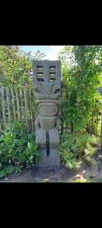 Tiki Totem van greenstone 150cm, Ophalen, Steen, Www.ibizasfeer.nl, Overige typen