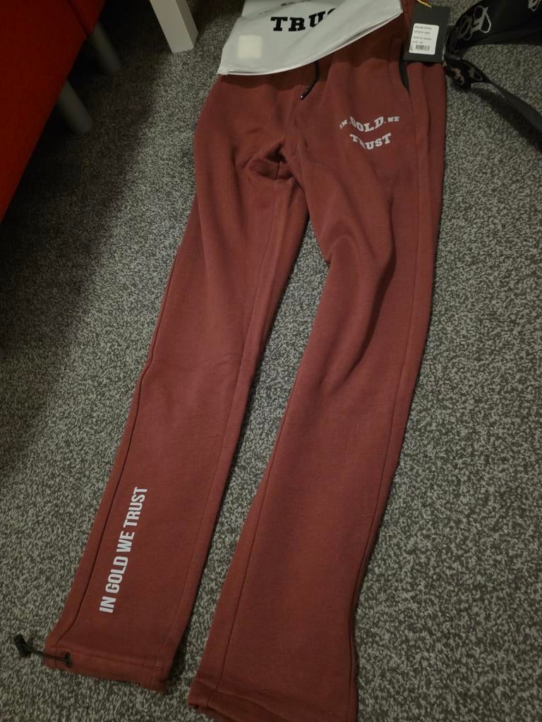 In Gold We Trust Hot Chocolate Reflective Jogger Nieuw, Kleding | Dames, Bruin, Nieuw, Ophalen of Verzenden, In Gold We Trust